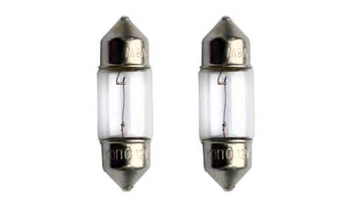 Лампа Koito Festoon (SV8.5, T10x31), 12В, 10Вт, комплект 2 шт, арт. P2254
