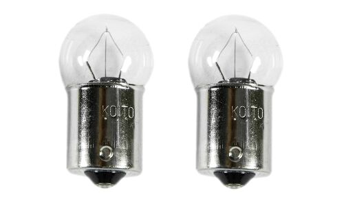 Лампа Koito R12W (BA15s, G18), 24В, 12Вт, комплект 2 шт, арт. P3643