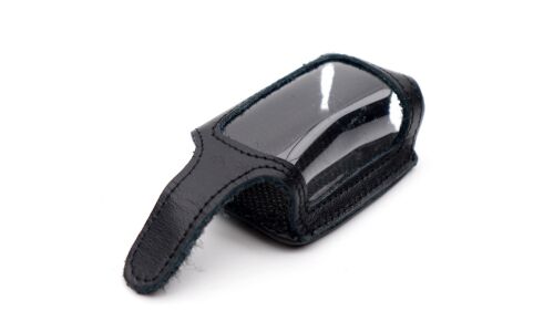 Чехол на брелок сигнализации Centurion Twist/Tango кожаный черного цвета