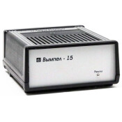 Устройство зарядное Вымпел-15, автоматический режим, с защитой от короткого замыкания, 12В, до 100Ач, ток заряда до 7А, для WET, EFB, арт. 2054 Устройство зарядное Вымпел-15, автоматический режим, с защитой от короткого замыкания, 12В, до 100Ач, ток заряда до 7А, для WET, EFB, арт. 2054