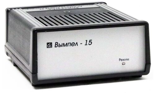 Устройство зарядное Вымпел-15, автоматический режим, с защитой от короткого замыкания, 12В, до 100Ач, ток заряда до 7А, для WET, EFB, арт. 2054