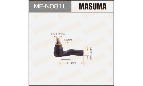 Наконечник рулевой тяги Masuma, левый, арт. ME-N081L