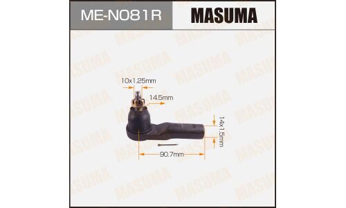 Наконечник рулевой тяги Masuma, правый, арт. ME-N081R