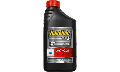 Масло для мототехники Chevron Havoline 2-Cycle Engine Oil, минеральное, API TC, JASO FB, NMMA TC-W3, 2-тактное, 1л, арт. 221896161