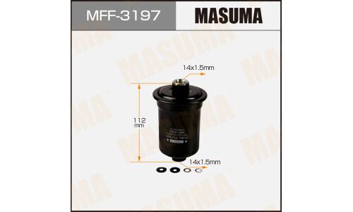 Фильтр топливный Masuma FC-186 / FC-185, арт. MFF-3197