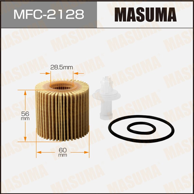 

Фильтр масляный Masuma O-117, арт. MFC-2128