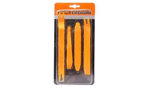 Набор инструментов для демонтажа обшивки салона Masuma, (пластиковые лопатки), комплект 4 предмета, арт. V-009