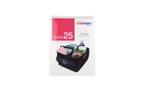 Органайзер Carfort Cube 25, в багажник, 330x355x215мм, чёрный, арт. CF-1209