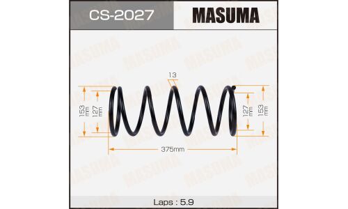 Пружина подвески Masuma, задняя, арт. CS-2027