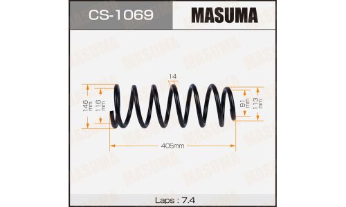 Пружина подвески Masuma, задняя, арт. CS-1069