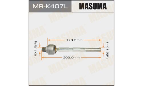 Тяга рулевая Masuma, для KIA Rio, арт. MR-K407L