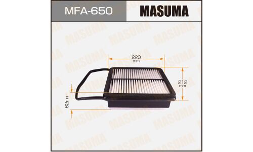 Фильтр воздушный Masuma, арт. MFA-650