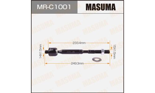 Тяга рулевая Masuma, для Toyota Corolla, арт. MR-C1001