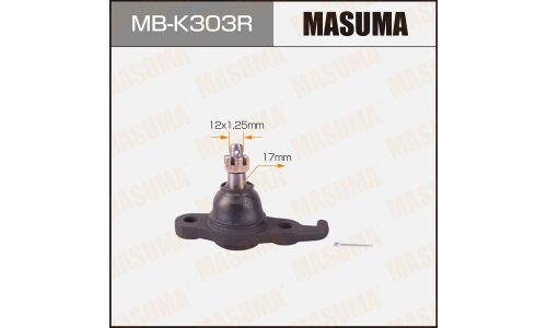 Опора шаровая Masuma, правая, арт. MB-K303R