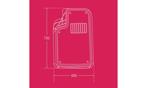 Коврики универсальные CARFORT ROVERS 3 для переднего и заднего ряда, черный цвет, с съемным ковролином, 4шт