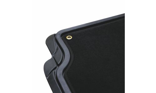 Коврики универсальные CARFORT ROVERS 3 для переднего и заднего ряда, черный цвет, с съемным ковролином, 4шт