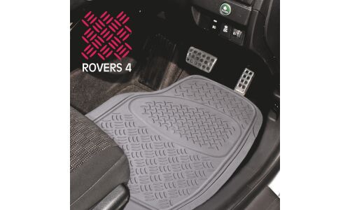 Коврики универсальные CARFORT ROVERS 4 для переднего ряда, серый цвет, 2шт