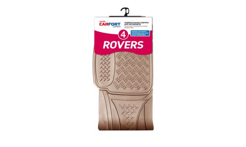 Коврик универсальный CARFORT ROVERS 4 для заднего ряда, бежевый цвет, размер 1580х435мм, 1шт