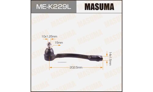 Наконечник рулевой тяги Masuma, арт. ME-K229L