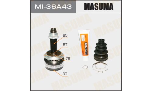 ШРУС Masuma, 30x57x25мм, арт. MI-36A43