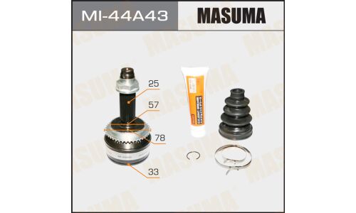 ШРУС Masuma, 33x57x25мм, арт. MI-44A43