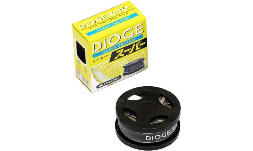 Ароматизатор на торпедо Dioge Lemon Squash (Лимон), меловой, баночка 43г, арт. H-152