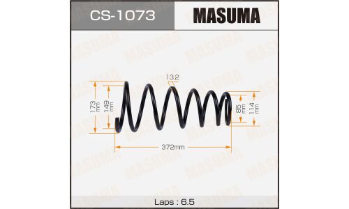 Пружина подвески Masuma, задняя, арт. CS-1073