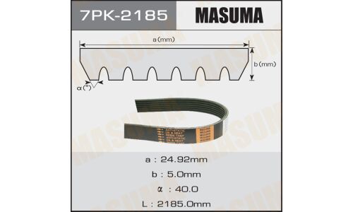 Ремень ручейковый Masuma 7PK-2185