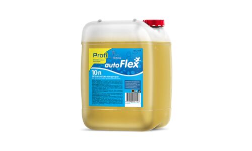 Автошампунь Kolibriya AutoFlex Profi, для бесконтактной мойки, концентрат, жёлтый, канистра 10л, арт. 5410