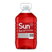 Стеклоомывающая жидкость SUN летняя, 0°C, с водоотталкивающим эффектом, 5л Стеклоомывающая жидкость SUN летняя, 0°C, с водоотталкивающим эффектом, 5л