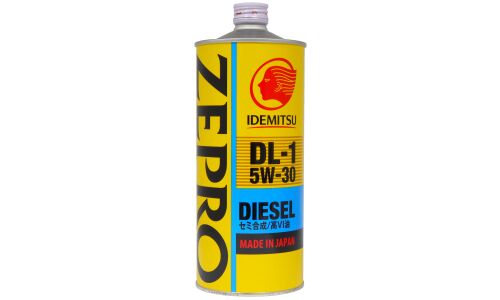 Масло моторное Idemitsu Zepro Diesel DL-1 5w30, полусинтетическое, JASO DL-1, ACEA C2, для дизельного двигателя, 1л, арт. 2156-001