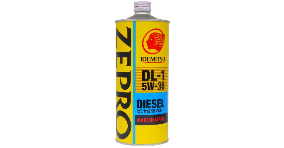 Масло моторное Idemitsu Zepro Diesel DL-1 5w30, полусинтетическое