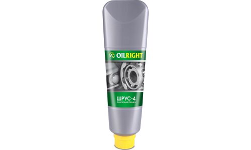 Смазка пластичная OILRIGHT Шрус-4, для подшипников и ШРУС, с дисульфидом молибдена, водостойкая, противозадирная, туба 360г, арт. 6097