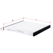 Фильтр салонный Sakura AC-103E, арт. CA-1102