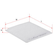 Фильтр салонный Sakura AC-102 / AC-105, арт. CA-1103