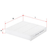 Фильтр салонный Sakura AC-805, арт. CA-1605