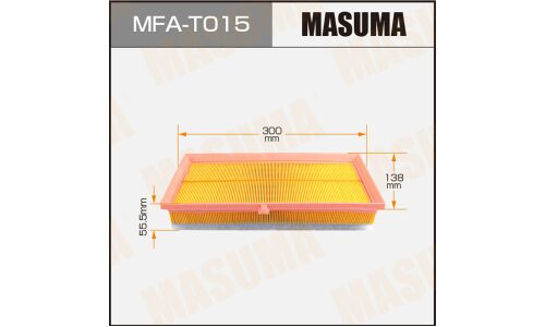 Фильтр воздушный Masuma A-1520, арт. MFA-T015