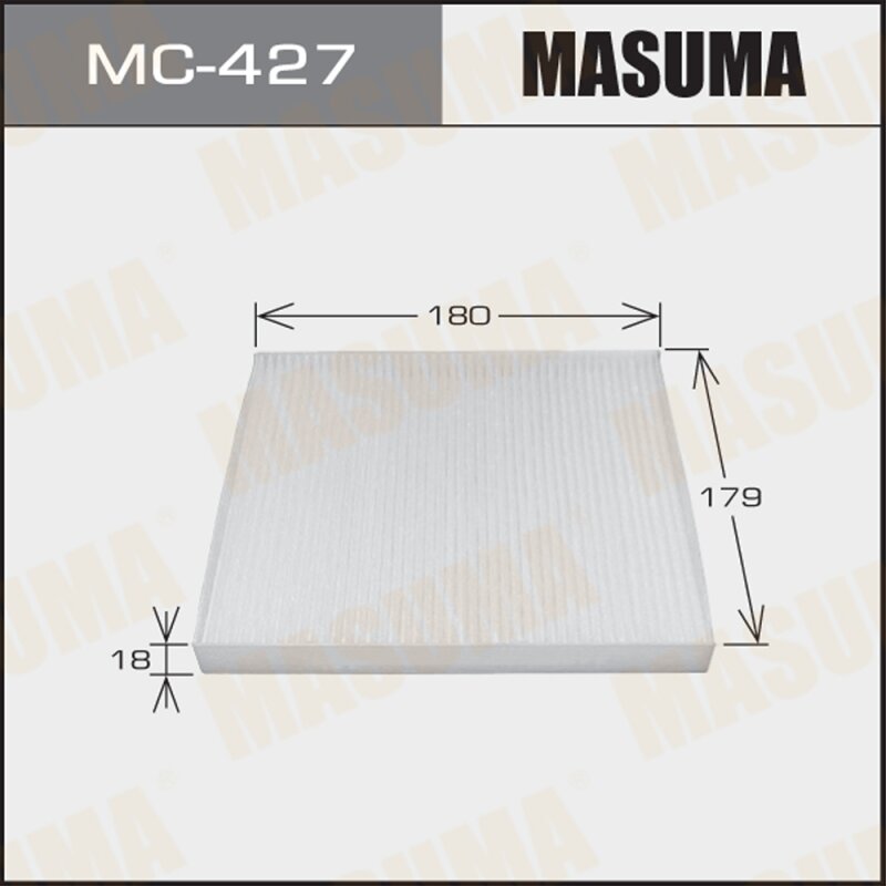 

Фильтр салонный Masuma AC-304E, арт. MC-427E