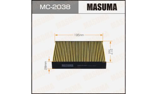Фильтр салонный Masuma, арт. MC-2038