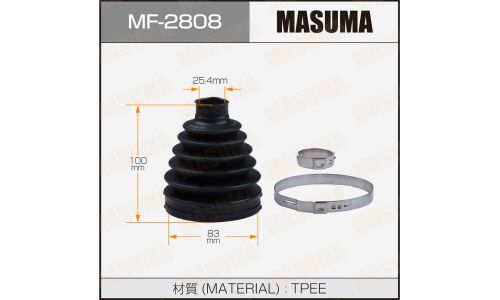 Пыльник привода Masuma, пластик, арт. MF-2808