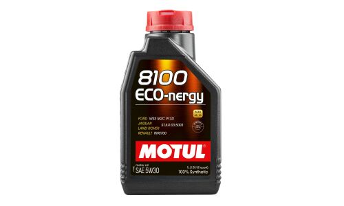 Масло моторное MOTUL 8100 ECO-nergy 5w30 синтетическое, API SL, ACEA A5/B5, универсальное, 1л, арт. 102782/111685
