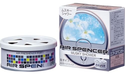 Ароматизатор на торпедо Eikosha Spirit Refill Musky Shower (Мускусный дождь), меловой, баночка 40г, арт. A-56