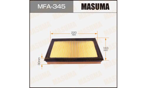 Фильтр воздушный Masuma AN-222V, арт. MFA-345