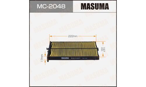 Фильтр салонный Masuma AC-407E, арт. MC-2048