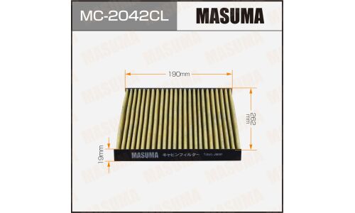 Салонный фильтр AC-207C MASUMA (1/40)