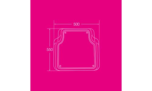 Коврики универсальные CARFORT ROVERS 3 для переднего и заднего ряда, бежевый цвет, с съемным ковролином, 4шт