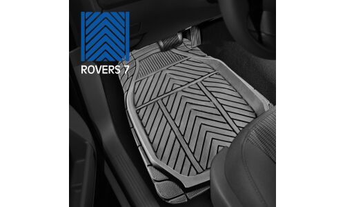 Коврики универсальные CARFORT ROVERS 7 для переднего и заднего ряда, серый цвет, 4шт