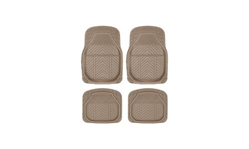 Коврики универсальные CARFORT ROVERS 7 для переднего и заднего ряда, бежевый цвет, 4шт