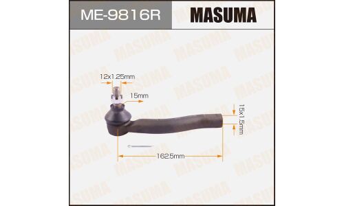 Наконечник рулевой тяги Masuma, правый, арт. ME-9816R