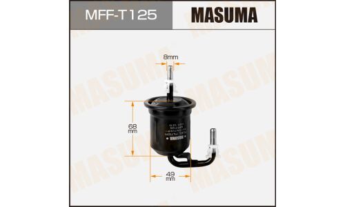 Фильтр топливный Masuma, арт. MFF-T125